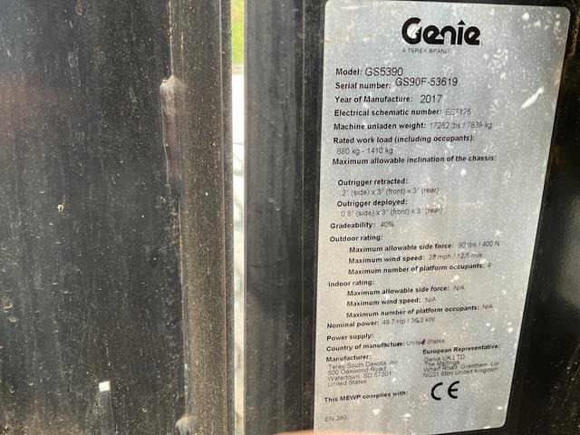 Genie GS5390 - Nacelle ciseaux: photos 5 Genie GS5390 - Nacelle ciseaux: photos 5