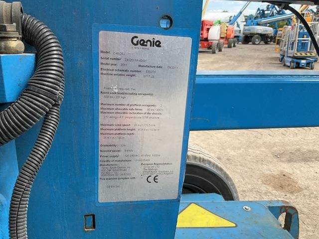 Genie Z45/25J - Nacelle articulée: photos 5 Genie Z45/25J - Nacelle articulée: photos 5
