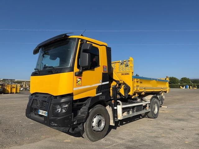 Renault C380 - Camion grue: photos 1 Renault C380 - Camion grue: photos 1