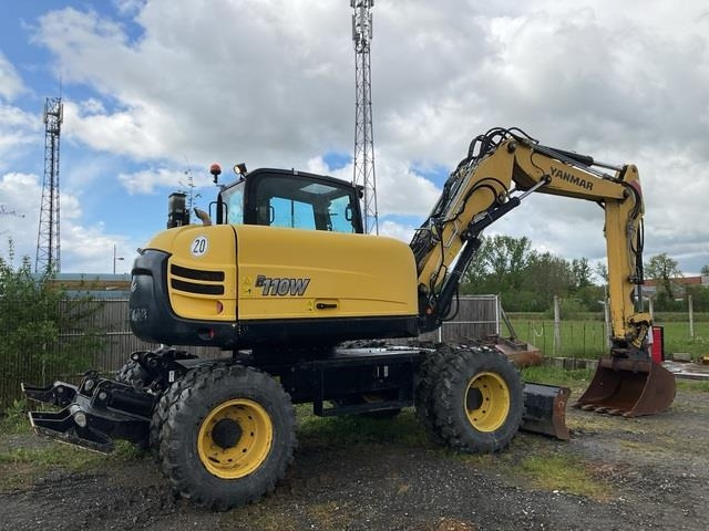 Yanmar B110W - Pelle sur pneus: photos 3 Yanmar B110W - Pelle sur pneus: photos 3
