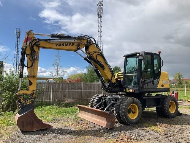 Yanmar B110W - Pelle sur pneus: photos 1 Yanmar B110W - Pelle sur pneus: photos 1