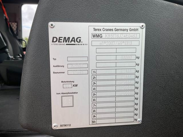 Terex Demag AC250-5 - Grue tout-terrain: photos 5 Terex Demag AC250-5 - Grue tout-terrain: photos 5