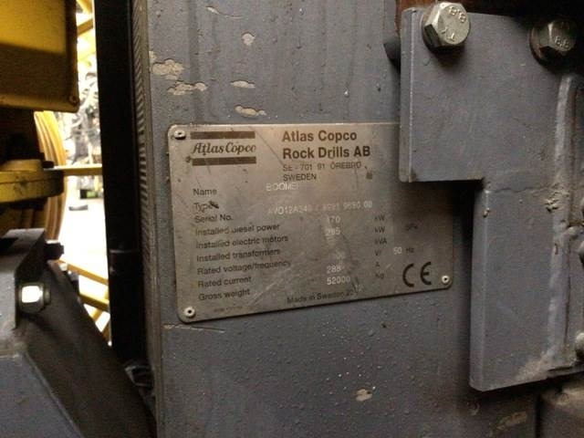 Atlas Copco XE3C - Machine d'exploitation minière: photos 5 Atlas Copco XE3C - Machine d'exploitation minière: photos 5