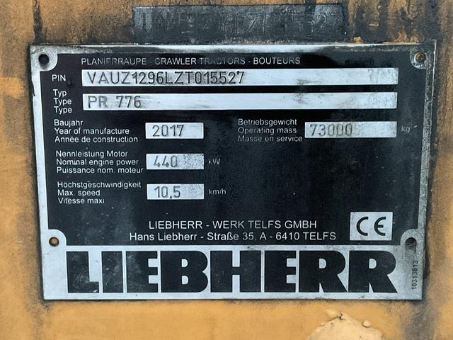 Liebherr PR776 - Bulldozer: photos 5 Liebherr PR776 - Bulldozer: photos 5