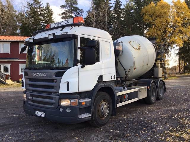 Scania P420LB - Camion malaxeur: photos 1 Scania P420LB - Camion malaxeur: photos 1