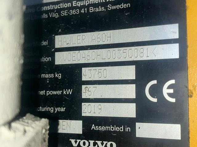 Volvo A60H - Tombereau articulé: photos 5 Volvo A60H - Tombereau articulé: photos 5