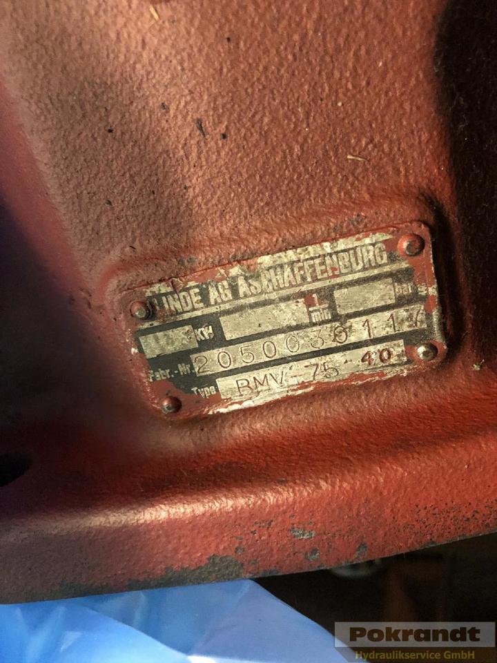 Linde BMV 75 - Moteur hydraulique: photos 2 Linde BMV 75 - Moteur hydraulique: photos 2