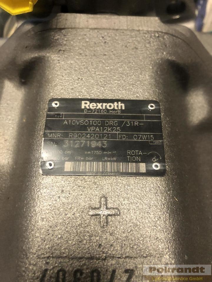 Rexroth A10VSO100DRG 31R + A10VSO28DG 31R Bosch A10VSO100DRG 31 R VPA12K25 + A10VSO28DG 31R VPA12N00 - Pompe hydraulique: photos 2 Rexroth A10VSO100DRG 31R + A10VSO28DG 31R Bosch A10VSO100DRG 31 R VPA12K25 + A10VSO28DG 31R VPA12N00 - Pompe hydraulique: photos 2