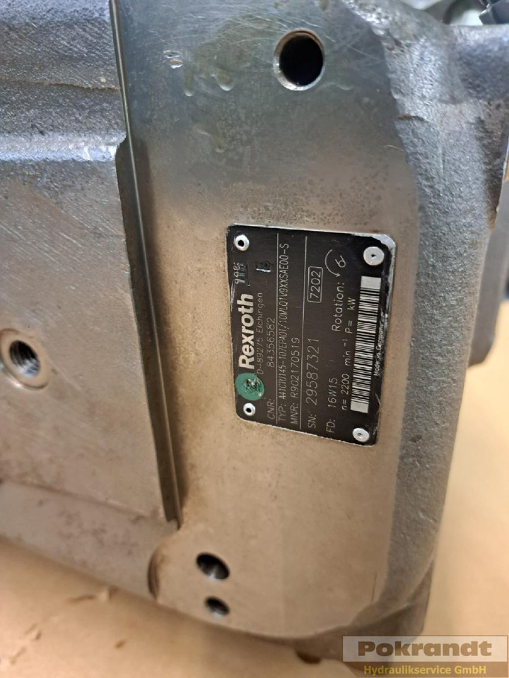 Rexroth Kompaktaggregat für ZF Getriebe A41CTU145-107EPA0T/10MLQ1V9XXSAE00-S - Transmission pour Machine agricole: photos 2 Rexroth Kompaktaggregat für ZF Getriebe A41CTU145-107EPA0T/10MLQ1V9XXSAE00-S - Transmission pour Machine agricole: photos 2