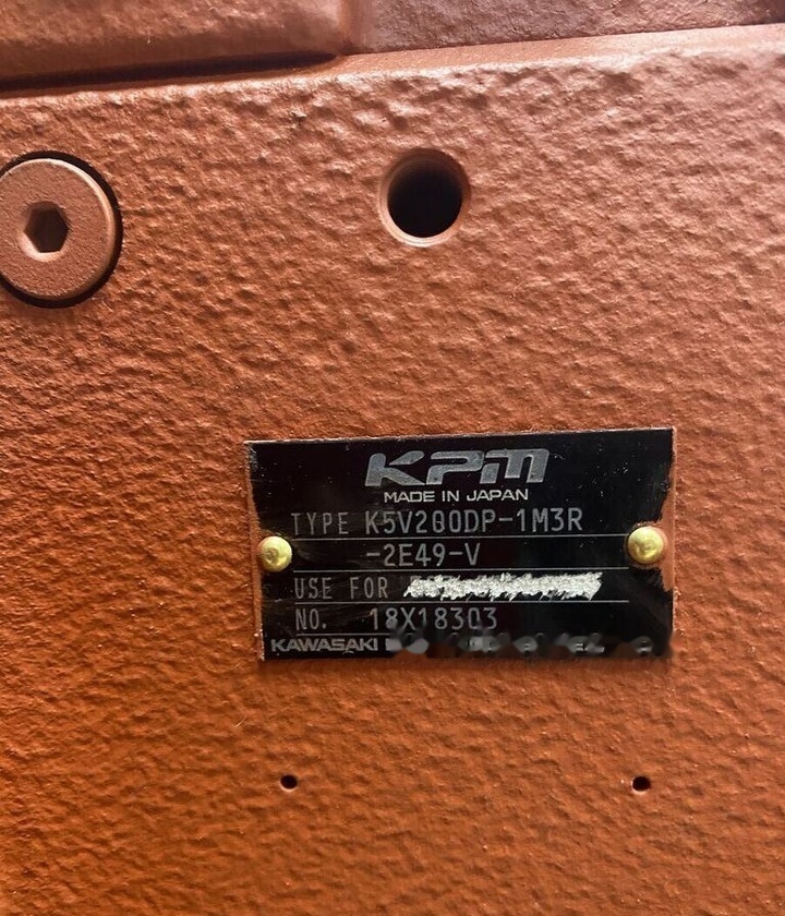 Kawasaki K5V200 Volvo-ABG - Pompe hydraulique pour Pelle: photos 2 Kawasaki K5V200 Volvo-ABG - Pompe hydraulique pour Pelle: photos 2