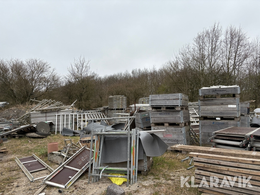 Matériel de chantier Blandede Stillads til Layher og Instant: photos 1