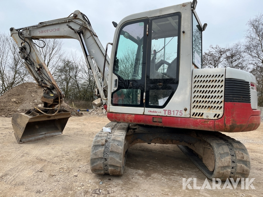 Gravemaskine Takeuchi TB175 - Pelle: photos 1 Gravemaskine Takeuchi TB175 - Pelle: photos 1