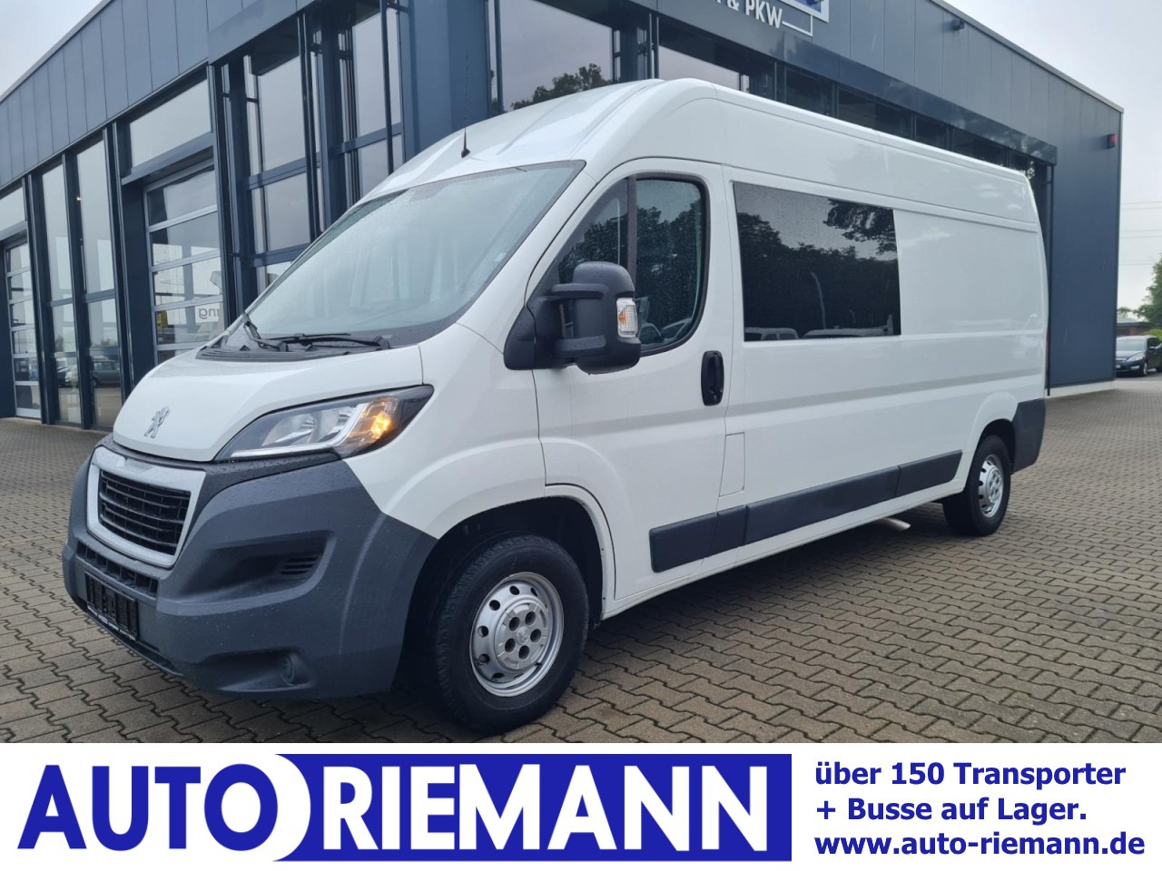 Peugeot Boxer Kasten L3H2 Doka 6-Sitze AHK PDC KLIMA - Fourgonnette, Utilitaire double cabine: photos 1 Peugeot Boxer Kasten L3H2 Doka 6-Sitze AHK PDC KLIMA - Fourgonnette, Utilitaire double cabine: photos 1