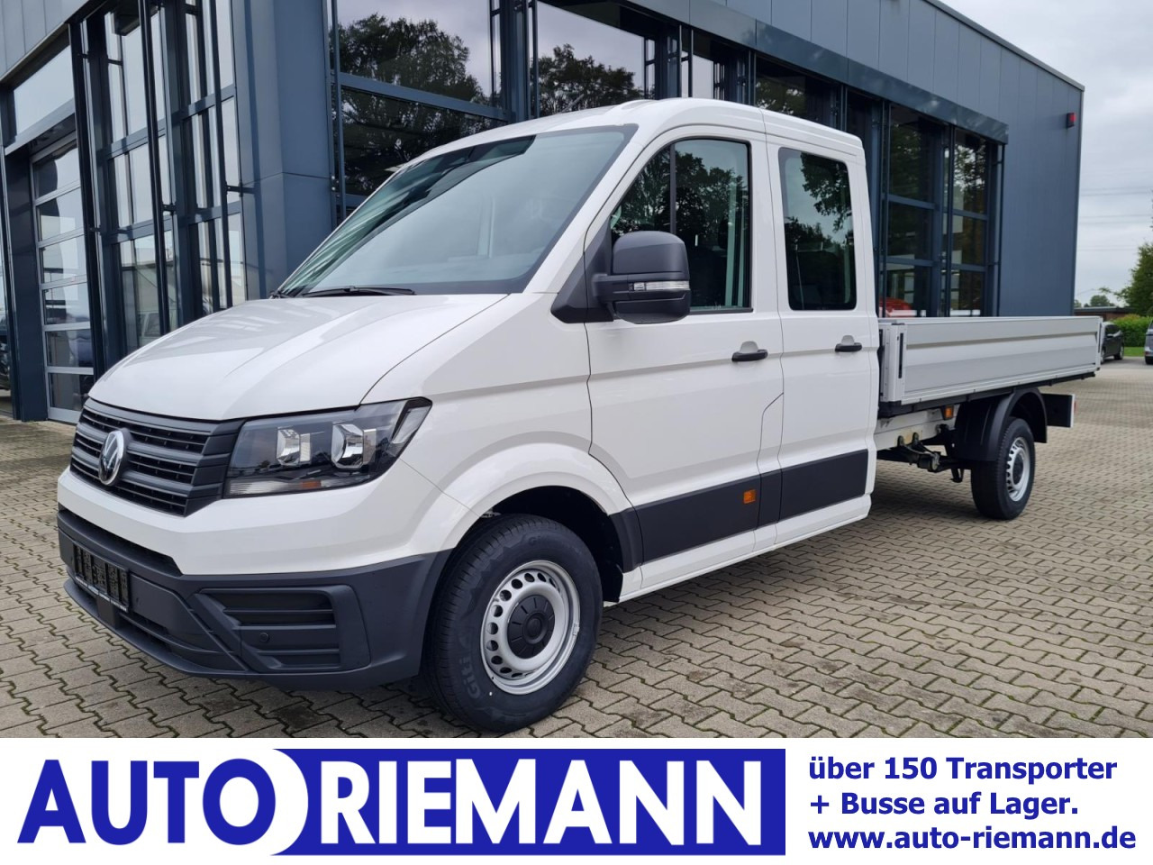 Volkswagen Crafter 35 Doka TDI Pritsche L4 Kamera, AHK - Utilitaire plateau, Utilitaire double cabine: photos 1 Volkswagen Crafter 35 Doka TDI Pritsche L4 Kamera, AHK - Utilitaire plateau, Utilitaire double cabine: photos 1