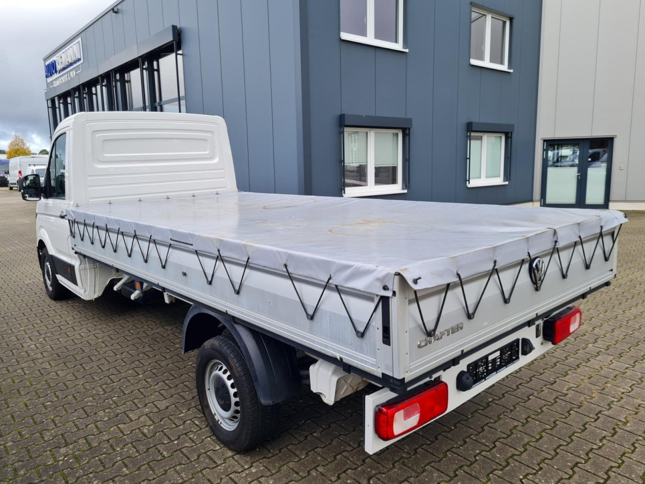 Utilitaire plateau Volkswagen Crafter 35 Pritsche Tdi lang L4 KLIMA: photos 16