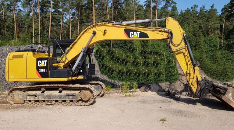 Caterpillar 316EL – crawler excavator / Kettenbagger - Pelle sur chenille: photos 1 Caterpillar 316EL – crawler excavator / Kettenbagger - Pelle sur chenille: photos 1