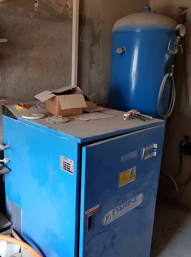 Parise SV60/120st – Piston compressor / Kolben-Kompressor - Compresseur d'air: photos 1 Parise SV60/120st – Piston compressor / Kolben-Kompressor - Compresseur d'air: photos 1