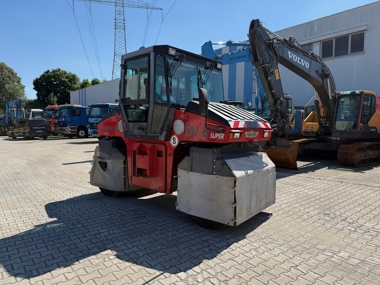 Hamm DV6 KK Gummiradwalze - Compacteur à pneus: photos 3 Hamm DV6 KK Gummiradwalze - Compacteur à pneus: photos 3