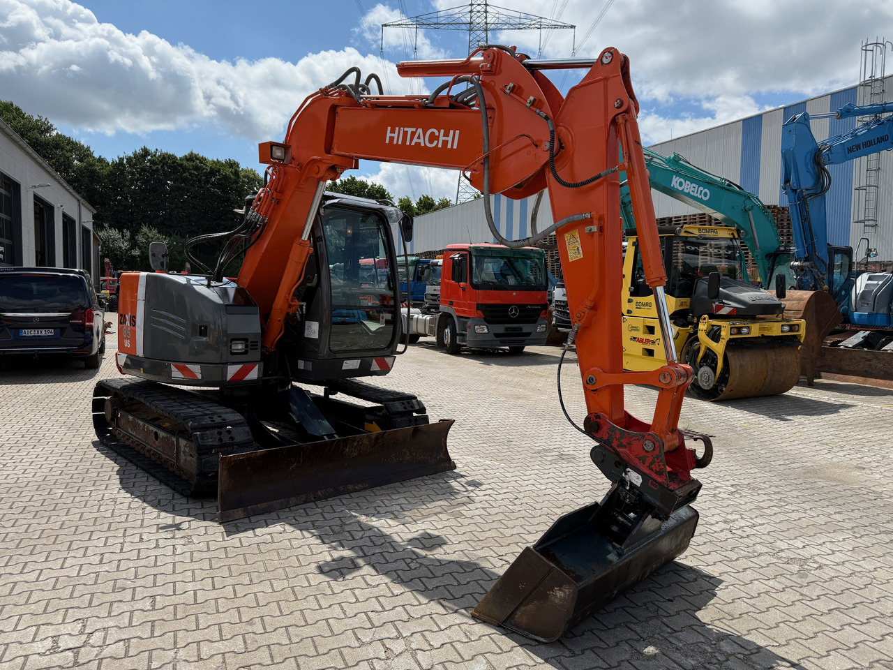 Pelle Hitachi ZX85 US-3 OFFSET Kompaktbagger MS08: photos 7