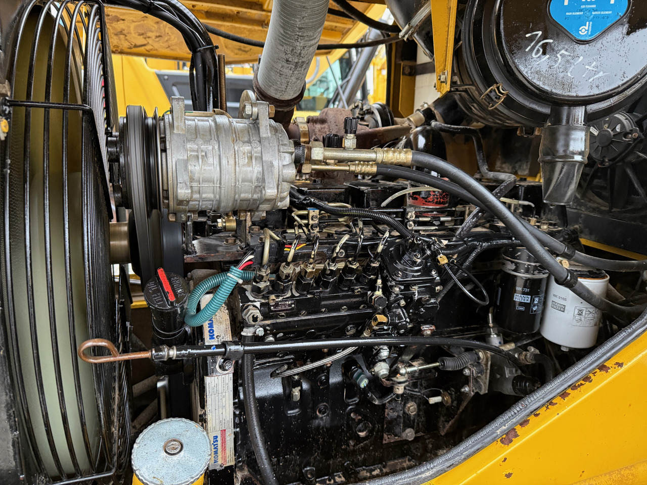 Chargeuse sur pneus Komatsu Hanomag WA270-3 Radlader Klima: photos 19