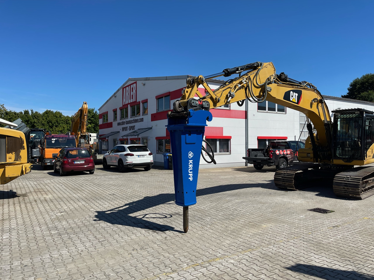 Krupp HM720V Baggerhammer 15-25t - Marteau hydraulique pour Engins de chantier: photos 2 Krupp HM720V Baggerhammer 15-25t - Marteau hydraulique pour Engins de chantier: photos 2