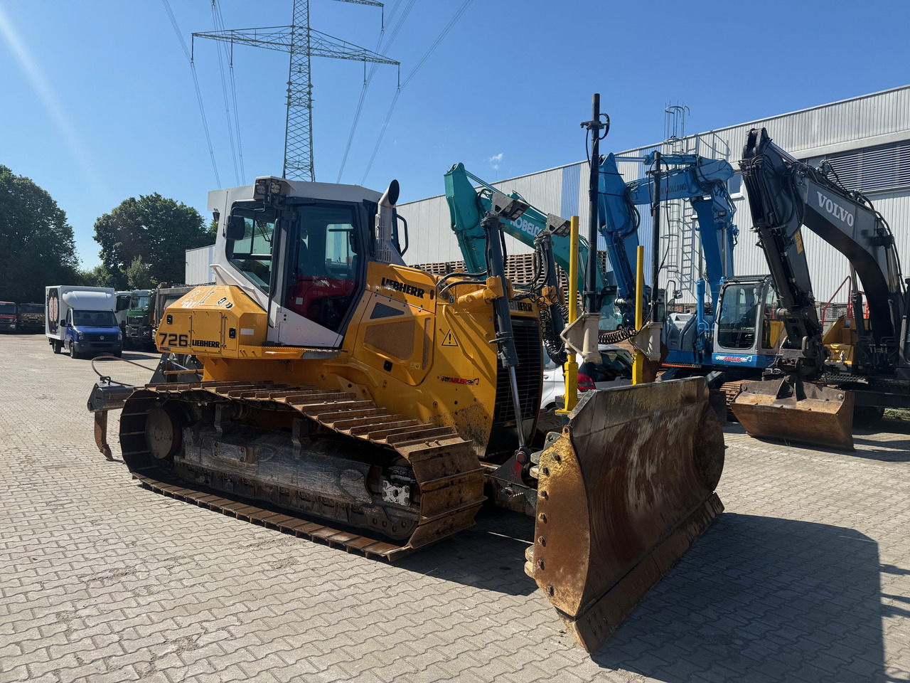 Liebherr PR726 LGP Planierraupe Heckaufreißer 3D GPS Topcon - Bulldozer: photos 5 Liebherr PR726 LGP Planierraupe Heckaufreißer 3D GPS Topcon - Bulldozer: photos 5