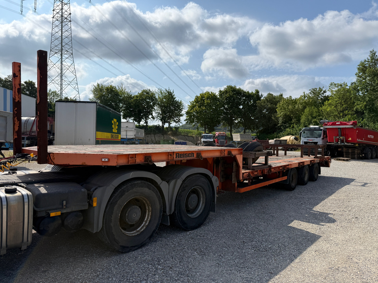 Reisch RPTS 35/24 Tieflader Auflieger - Remorque porte-engin surbaissée: photos 2 Reisch RPTS 35/24 Tieflader Auflieger - Remorque porte-engin surbaissée: photos 2