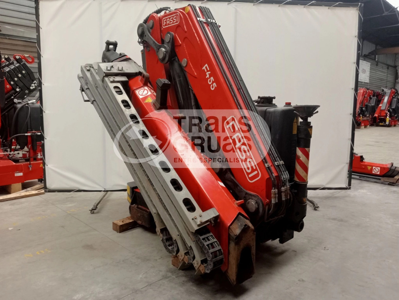Grúa Fassi F455RA.2.26 E-DYNAMIC - Grue auxiliaire pour Camion: photos 3 Grúa Fassi F455RA.2.26 E-DYNAMIC - Grue auxiliaire pour Camion: photos 3