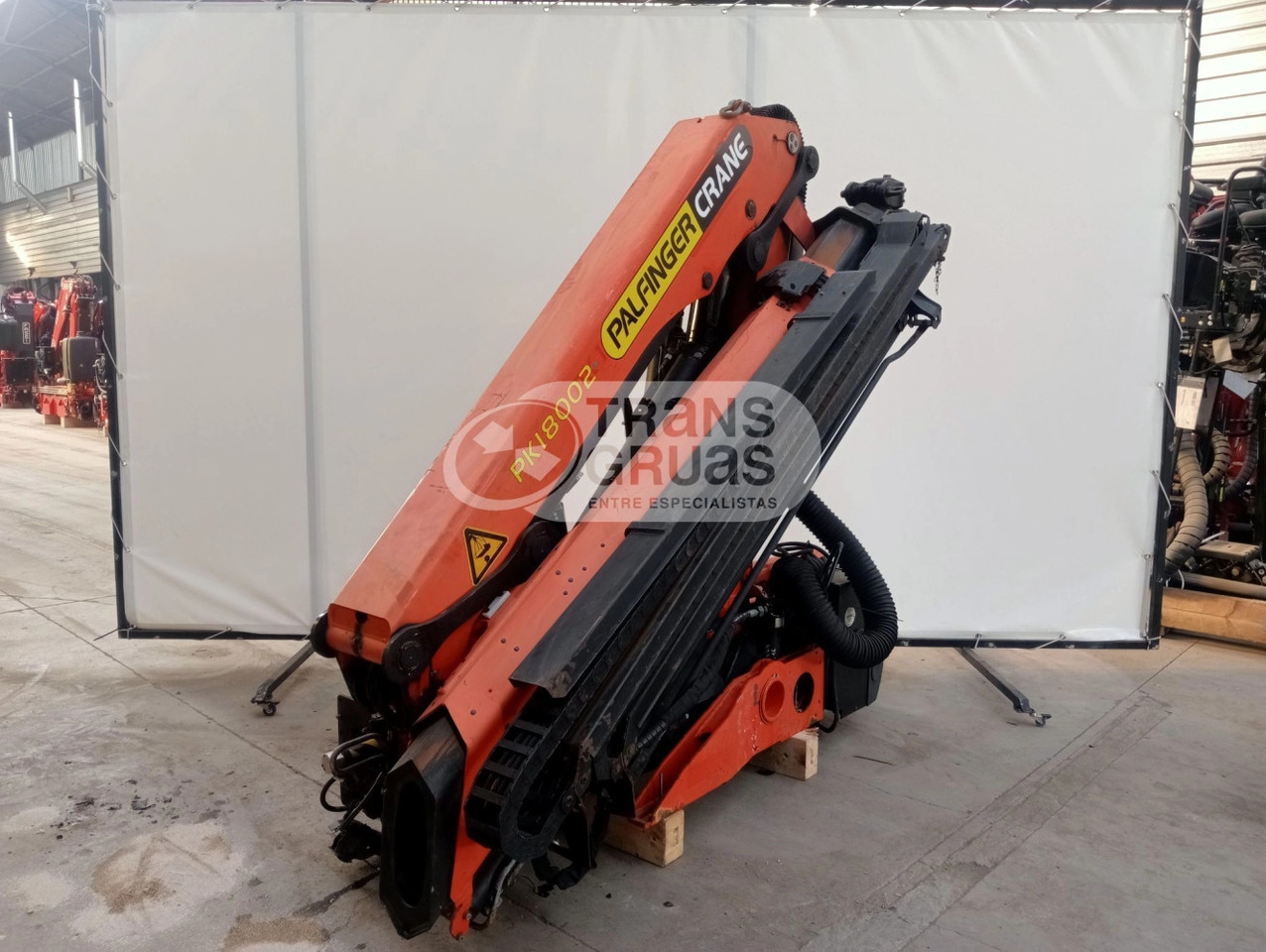 Grúa Palfinger PK 18002 EH - Grue auxiliaire pour Camion: photos 4 Grúa Palfinger PK 18002 EH - Grue auxiliaire pour Camion: photos 4