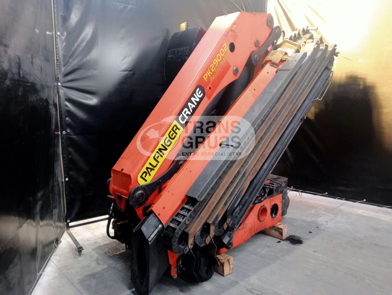 Grúa Palfinger PK 29002 - Grue auxiliaire pour Camion: photos 4 Grúa Palfinger PK 29002 - Grue auxiliaire pour Camion: photos 4