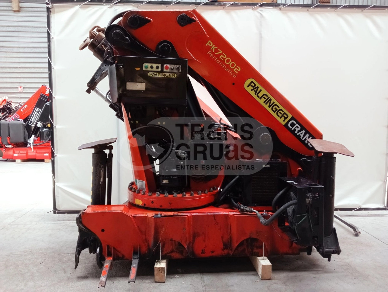 Grúa Palfinger PK 72002 - Grue auxiliaire pour Camion: photos 4 Grúa Palfinger PK 72002 - Grue auxiliaire pour Camion: photos 4