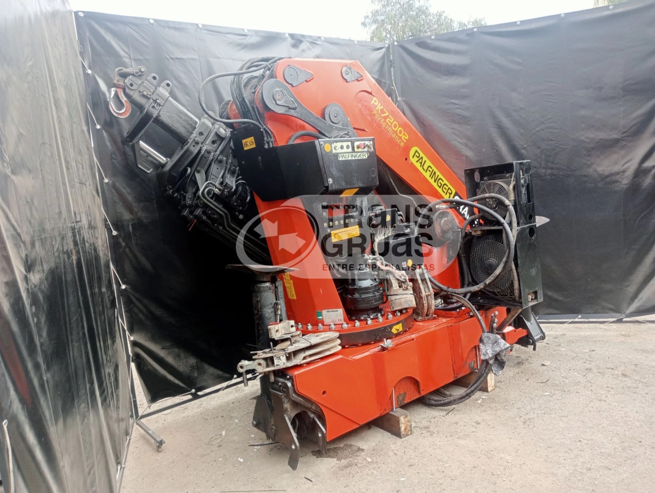 Grúa Palfinger PK 72002 - Grue auxiliaire pour Camion: photos 1 Grúa Palfinger PK 72002 - Grue auxiliaire pour Camion: photos 1