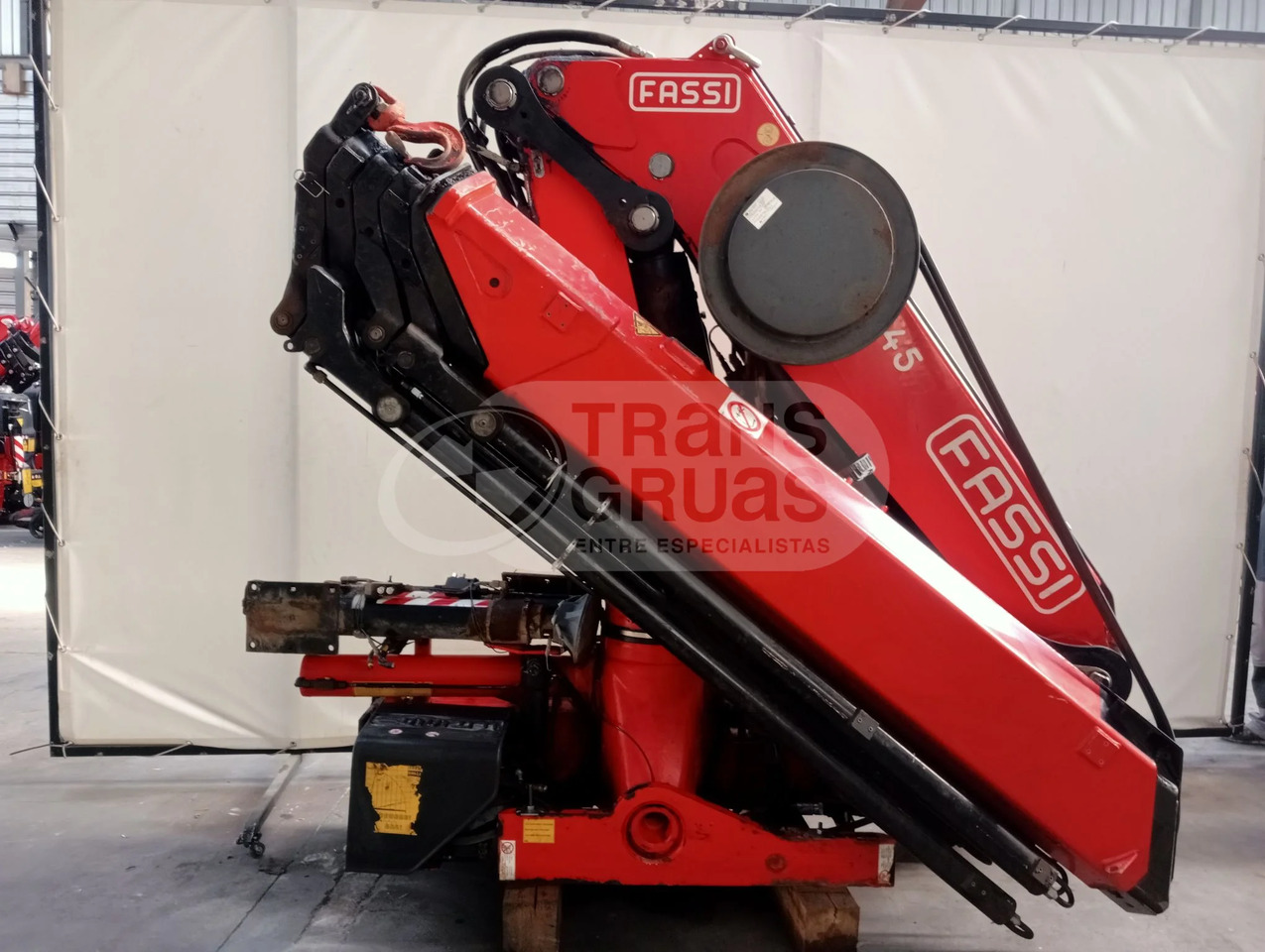 Grúa hidráulica Fassi F245A.2.25 E-DYNAMIC - Grue auxiliaire: photos 4 Grúa hidráulica Fassi F245A.2.25 E-DYNAMIC - Grue auxiliaire: photos 4
