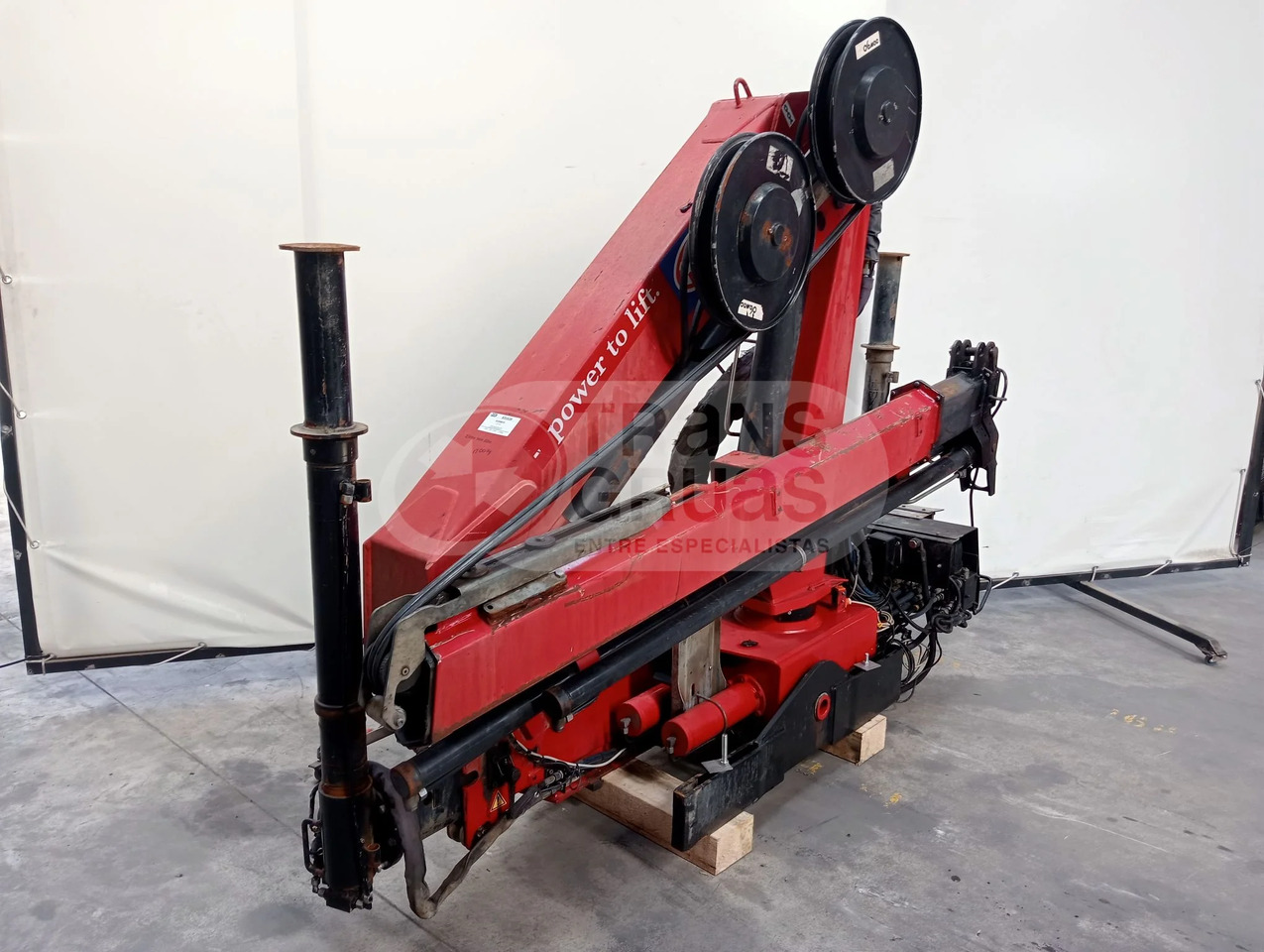 Grúa hidráulica HMF 635 K2 - Grue auxiliaire: photos 3 Grúa hidráulica HMF 635 K2 - Grue auxiliaire: photos 3