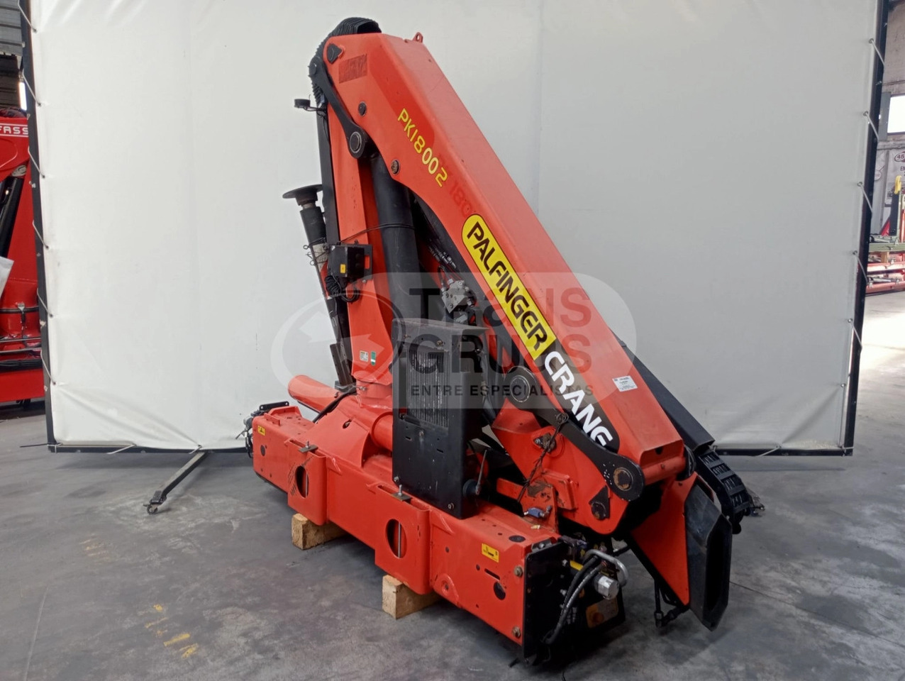 Grúa palfinger PK18002EH - Grue auxiliaire pour Camion: photos 4 Grúa palfinger PK18002EH - Grue auxiliaire pour Camion: photos 4