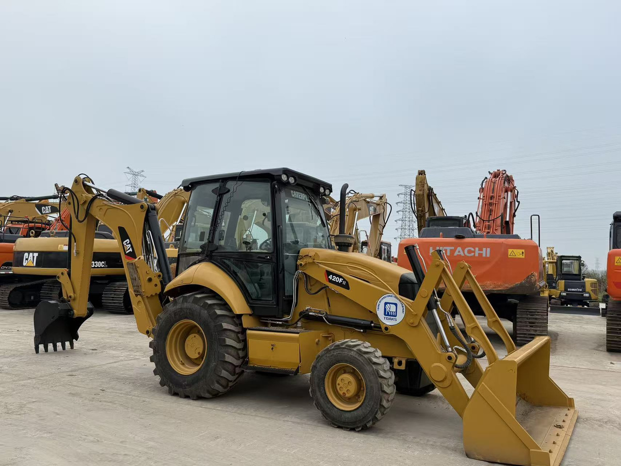 CAT 420F - Tractopelle: photos 2 CAT 420F - Tractopelle: photos 2