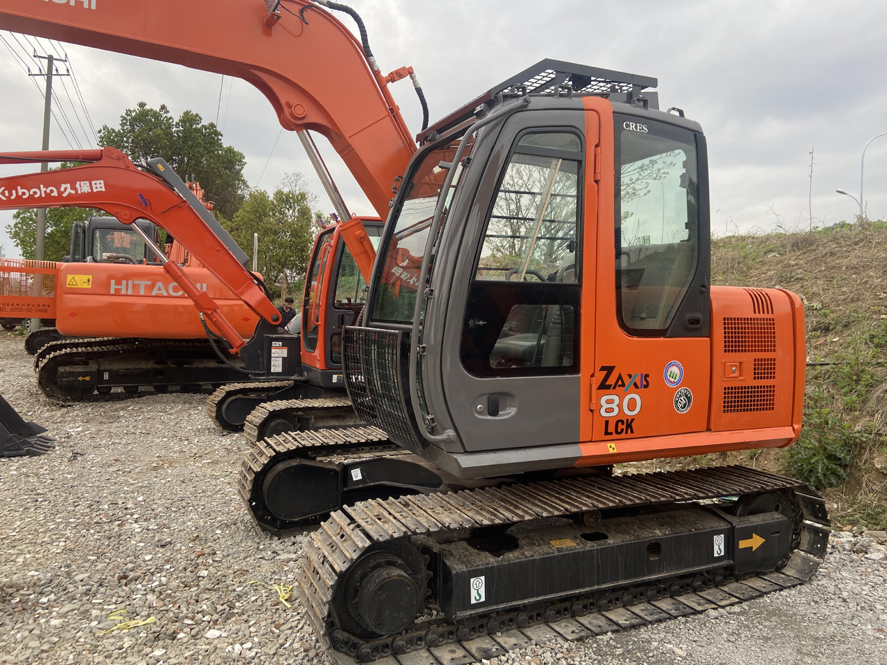 HITACHI ZX80 - Mini pelle: photos 1 HITACHI ZX80 - Mini pelle: photos 1