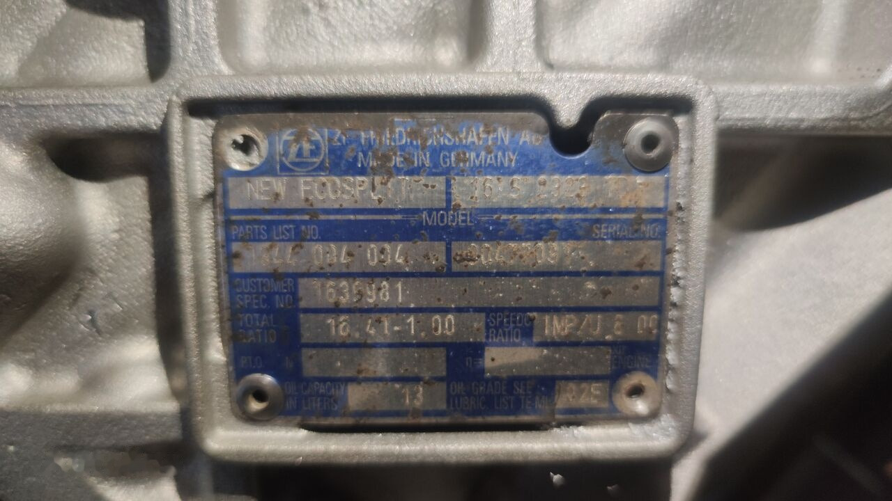 DAF 16S2323 ZF 16S2323 DAF ZF105 truck - Boîte de vitesse pour Camion: photos 5 DAF 16S2323 ZF 16S2323 DAF ZF105 truck - Boîte de vitesse pour Camion: photos 5