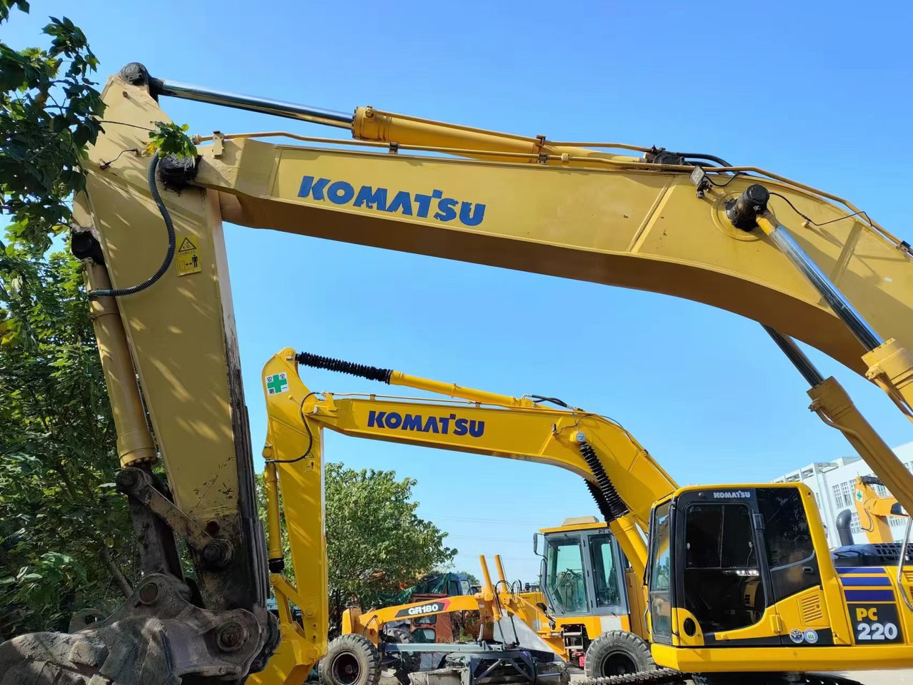 KOMATSU PC 450 ORIGINAL PAINT PC450-8 - Pelle sur chenille: photos 5 KOMATSU PC 450 ORIGINAL PAINT PC450-8 - Pelle sur chenille: photos 5