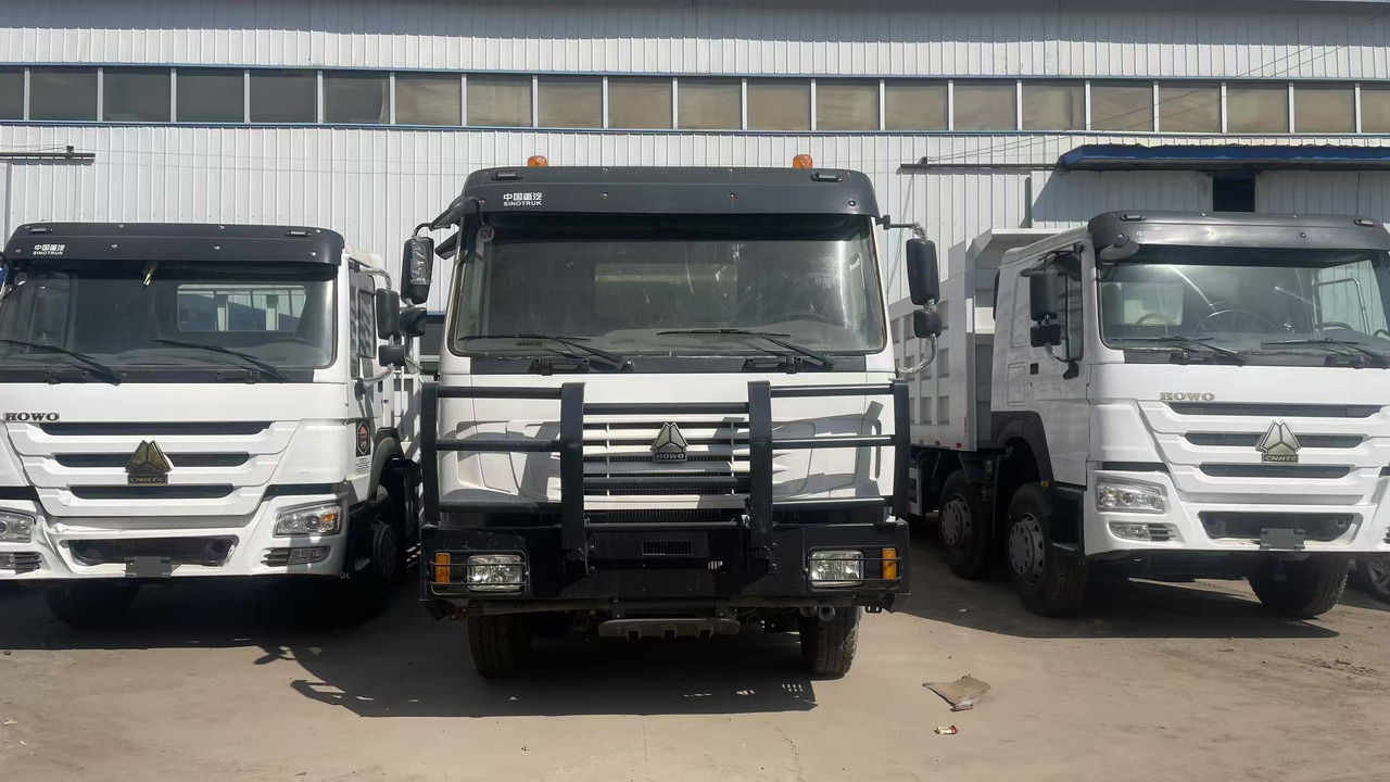 SINOTRUK HOWO 8*4 DUMP TRUCK 371 375 380 420 HP - Camion bétaillère: photos 1 SINOTRUK HOWO 8*4 DUMP TRUCK 371 375 380 420 HP - Camion bétaillère: photos 1