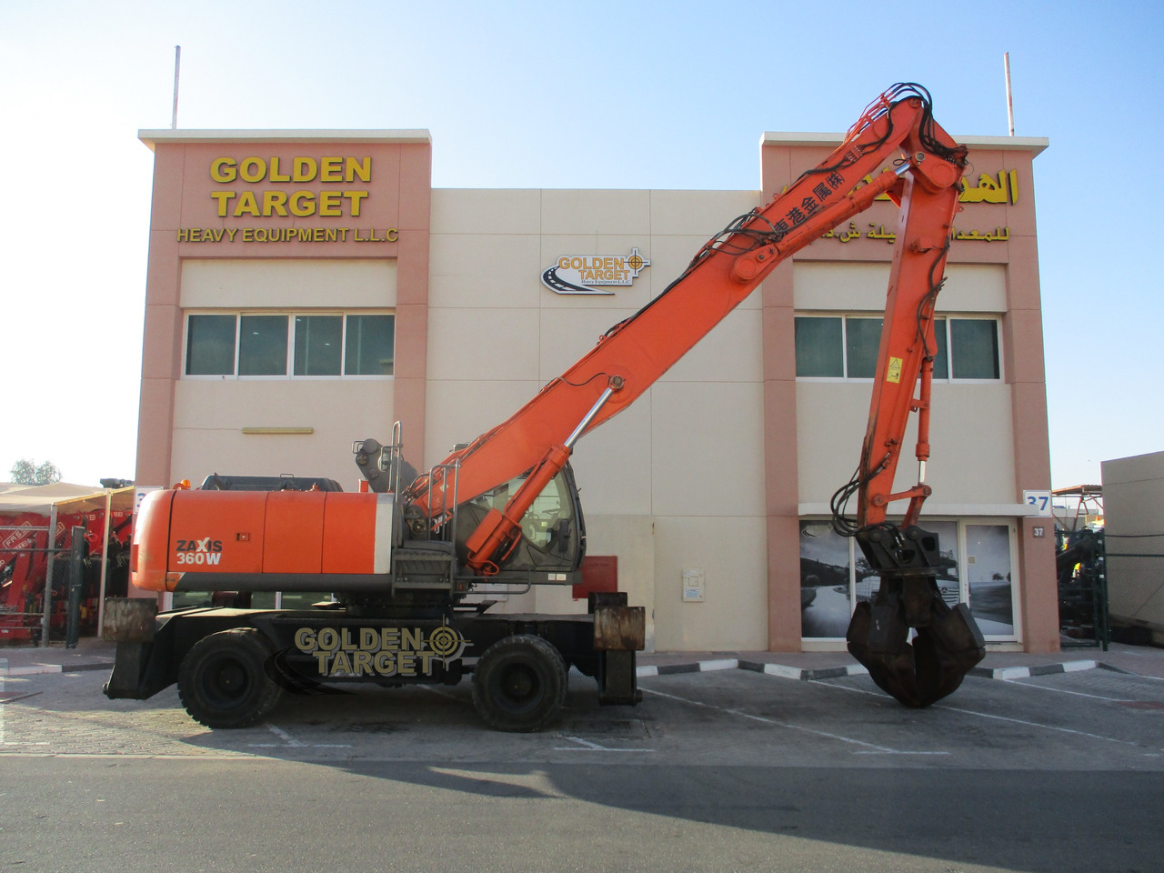 HITACHI ZX360-3 Hydraulic Wheel Excavator - Pelle sur pneus: photos 5 HITACHI ZX360-3 Hydraulic Wheel Excavator - Pelle sur pneus: photos 5