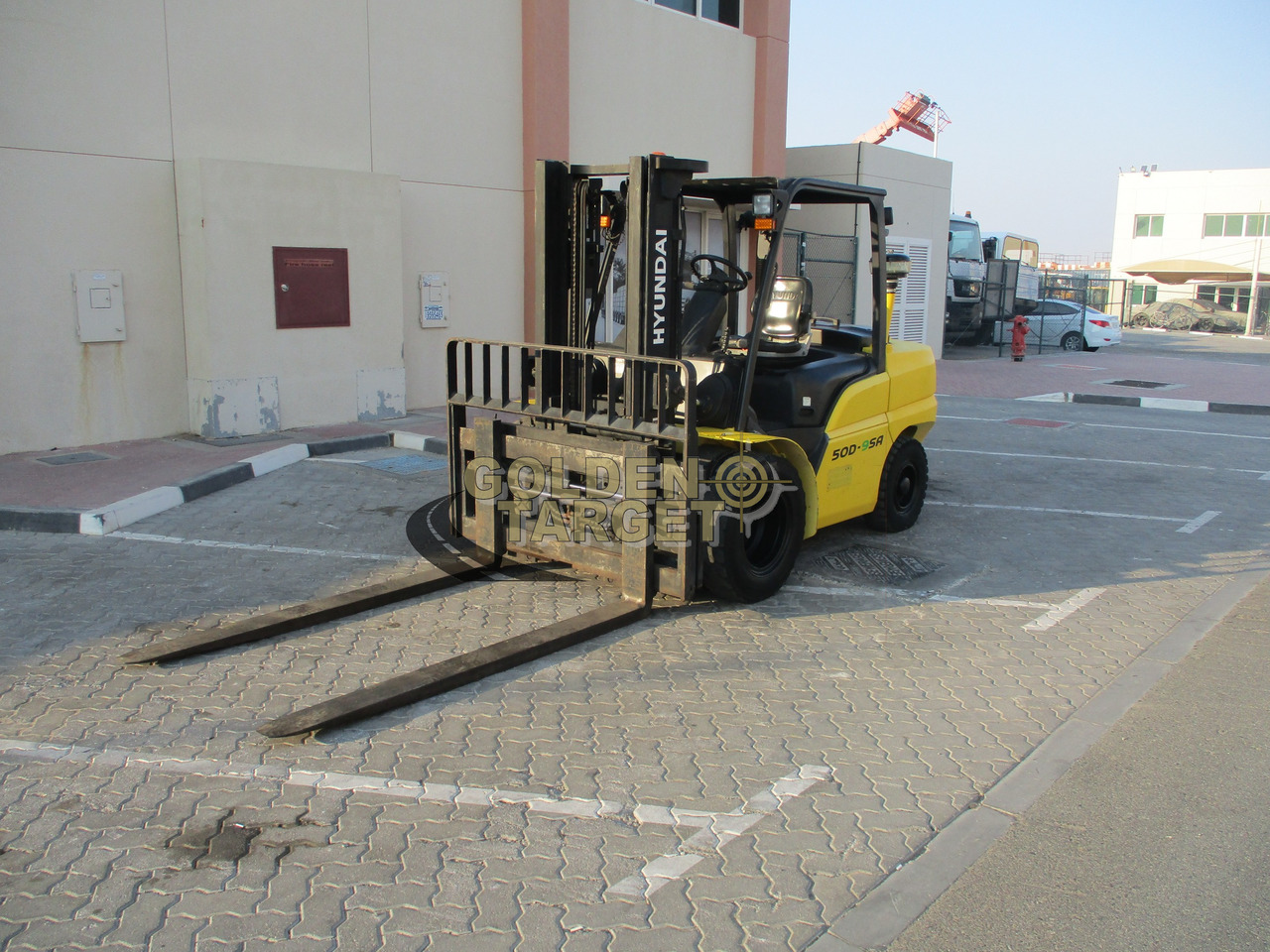 HYUNDAI 50D-9SA Forklift - Chariot élévateur diesel: photos 2 HYUNDAI 50D-9SA Forklift - Chariot élévateur diesel: photos 2