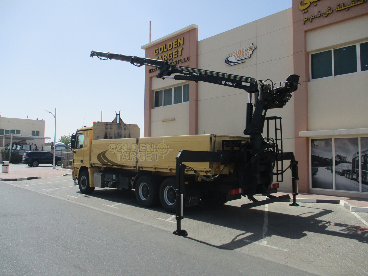 Camion grue MERCEDES-BENZ ACTROS 2644 6×4 with ATLAS 165.2 Block Crane: photos 11