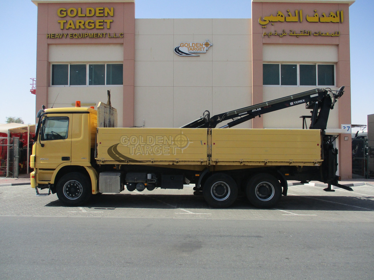 Camion grue MERCEDES-BENZ ACTROS 2644 6×4 with ATLAS 165.2 Block Crane: photos 6