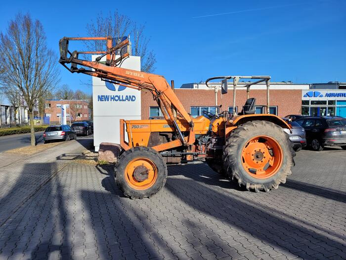 Tracteur agricole Fiat 750 DT 4x4 Allrad mit Frontlader: photos 1