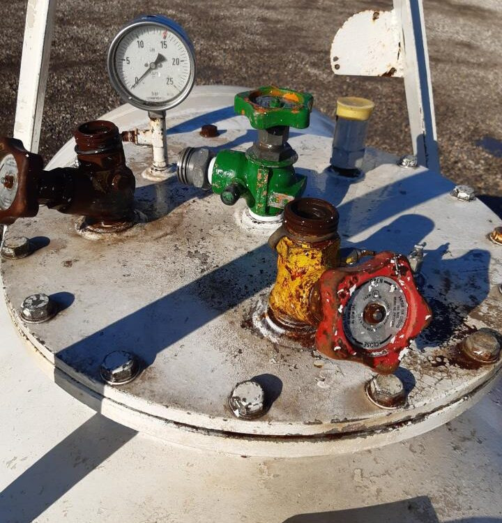 Agrodan Ammoniaktank 1200 kg - Epandeurs, Cuve de stockage: photos 4 Agrodan Ammoniaktank 1200 kg - Epandeurs, Cuve de stockage: photos 4