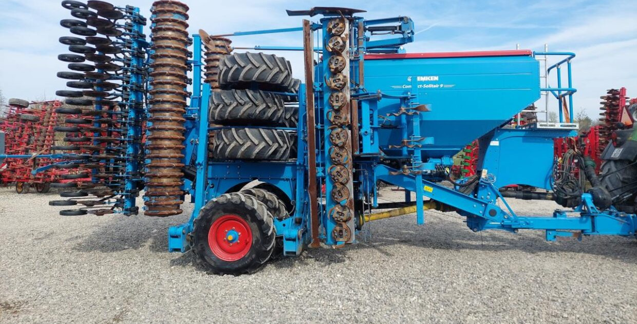 Lemken Compact-Solitair 9 KK - Combiné de semis: photos 1 Lemken Compact-Solitair 9 KK - Combiné de semis: photos 1