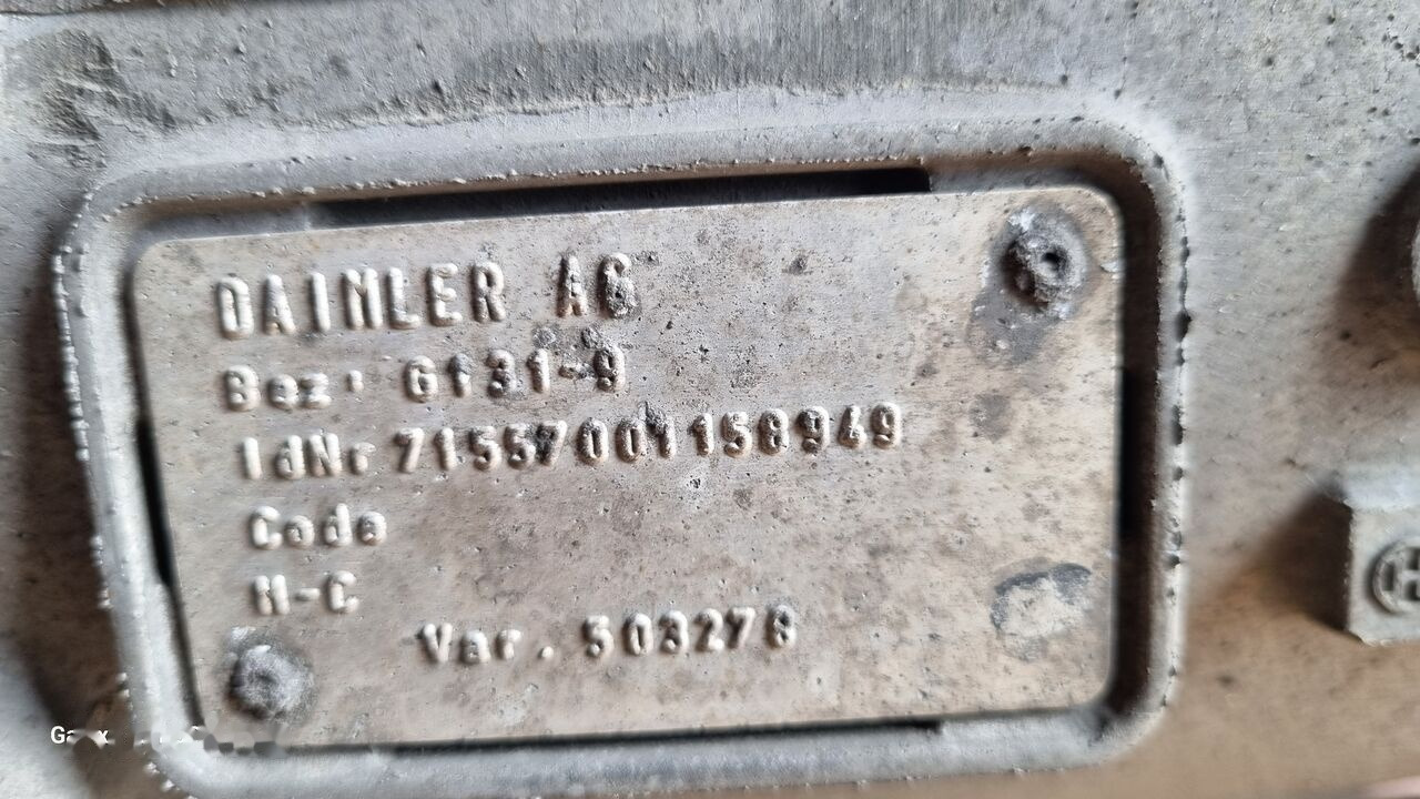 Mercedes-Benz G131-9 ATEGO 715570001158949 Mercedes-Benz ATEGO 2 - Boîte de vitesse pour Camion: photos 4 Mercedes-Benz G131-9 ATEGO 715570001158949 Mercedes-Benz ATEGO 2 - Boîte de vitesse pour Camion: photos 4