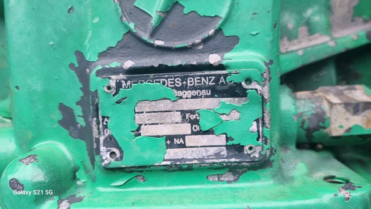 Mercedes-Benz MERCEDES ACTROS MP1 G 210-16 715500 Mercedes-Benz ACTROS MP1 - Boîte de vitesse pour Camion: photos 3 Mercedes-Benz MERCEDES ACTROS MP1 G 210-16 715500 Mercedes-Benz ACTROS MP1 - Boîte de vitesse pour Camion: photos 3