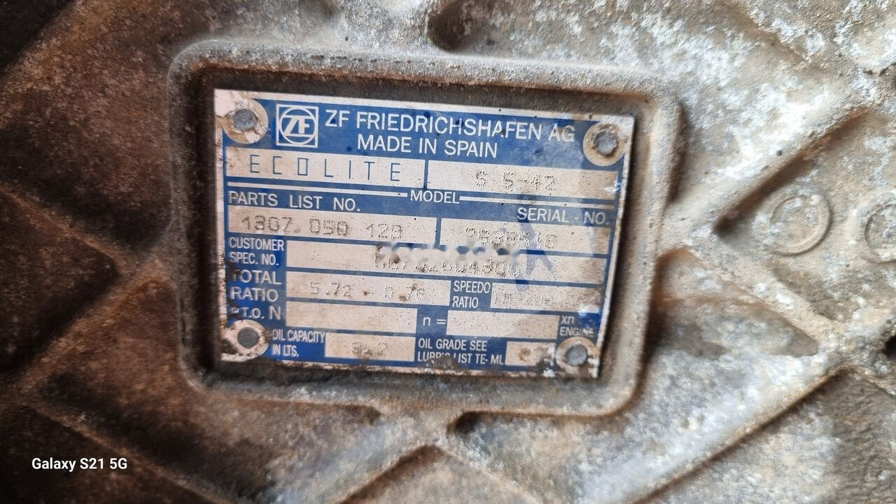 Mercedes-Benz MERCEDES ATEGO 1307 Mercedes-Benz ATEGO - Boîte de vitesse pour Camion: photos 2 Mercedes-Benz MERCEDES ATEGO 1307 Mercedes-Benz ATEGO - Boîte de vitesse pour Camion: photos 2